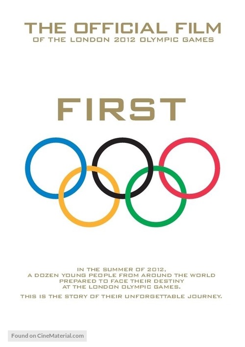 First: The Official Film of the London 2012 Olympic Games - British Movie Poster