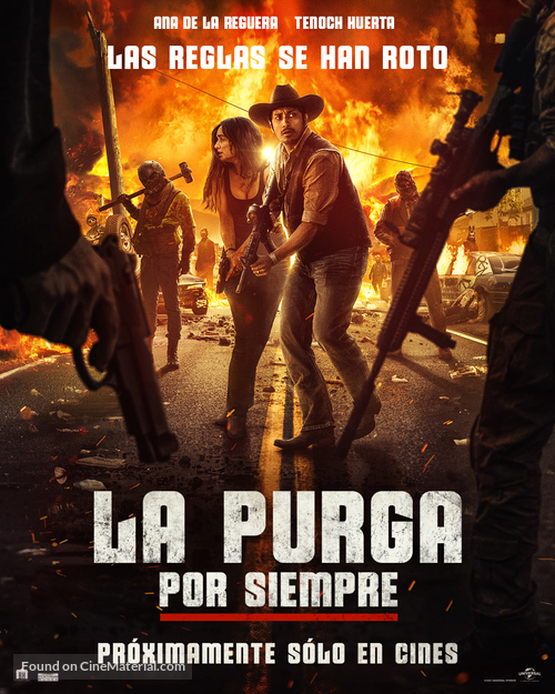The Forever Purge - Mexican Movie Poster