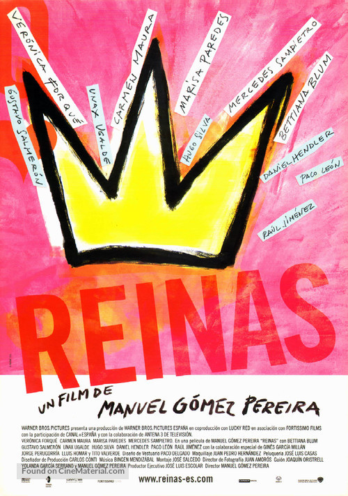 Reinas - Spanish Movie Poster