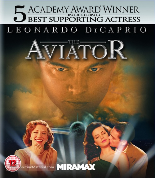 The Aviator - British Blu-Ray movie cover