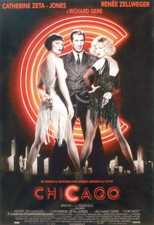 Chicago (2002) Italian movie poster