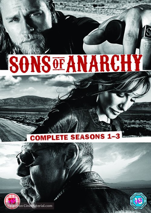 &quot;Sons of Anarchy&quot; - British DVD movie cover