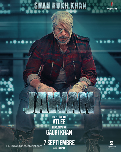 Jawan - Spanish Movie Poster