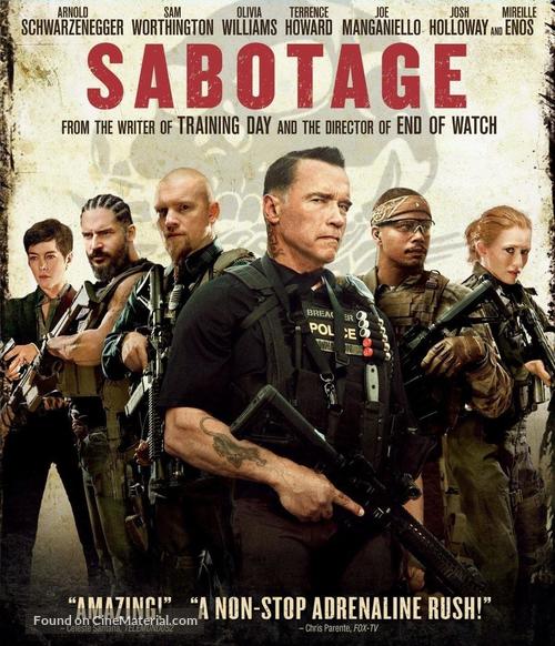 Sabotage - Blu-Ray movie cover