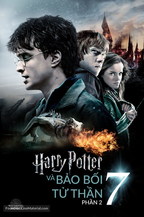 Harry Potter and the Deathly Hallows: Part II - Vietnamese Movie Cover
