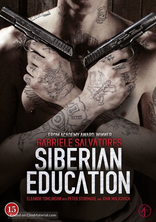 Educazione siberiana - Danish DVD movie cover