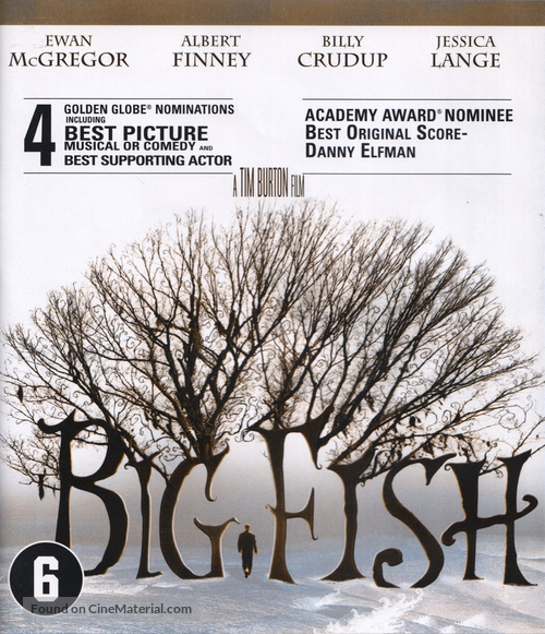 Big Fish - Dutch Blu-Ray movie cover