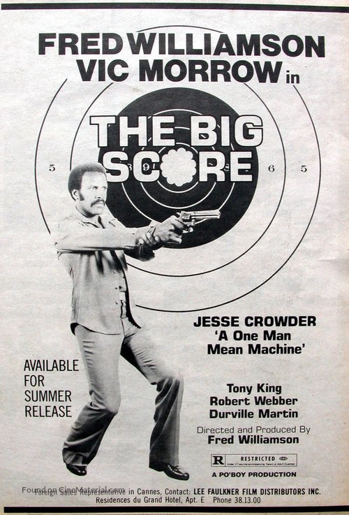 The Big Score - poster