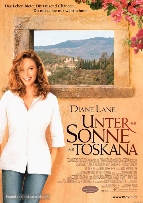 Under the Tuscan Sun - German Movie Poster