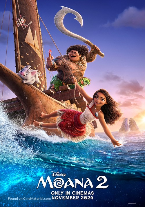 Moana 2 - Indonesian Movie Poster