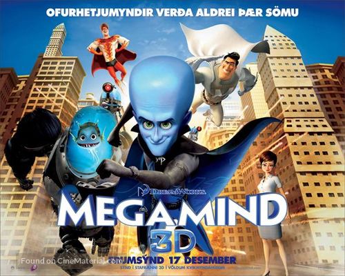 Megamind - Icelandic Movie Poster