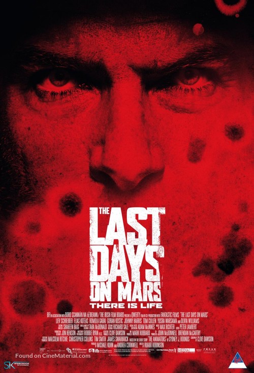 The Last Days on Mars - South African Movie Poster