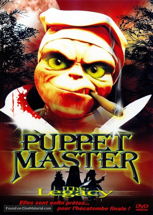 Puppet Master: The Legacy - French DVD movie cover