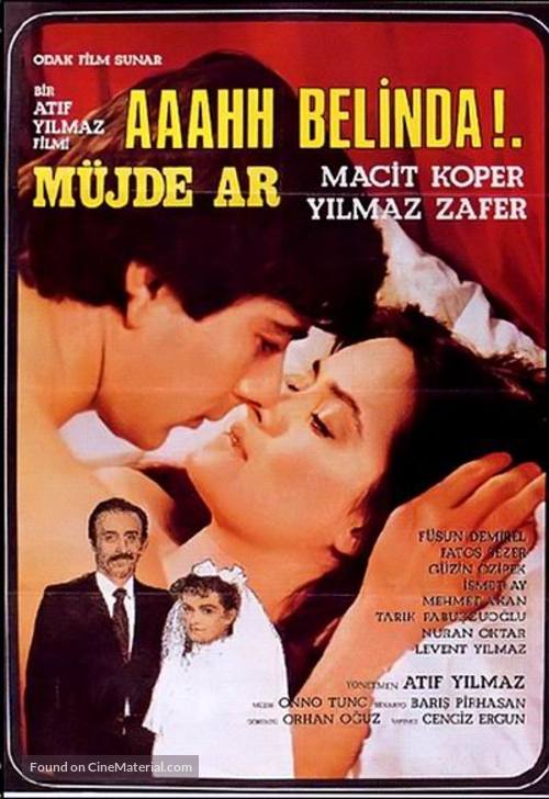Aaah Belinda - Turkish Movie Poster