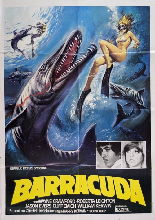 Barracuda - Italian Movie Poster