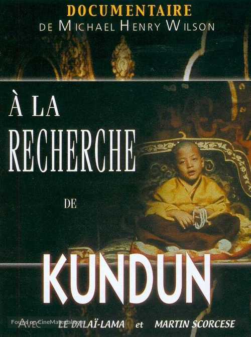 &Agrave; la recherche de Kundun avec Martin Scorsese - French poster