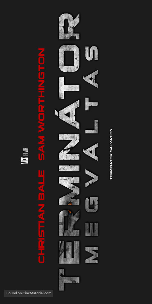 Terminator Salvation - Hungarian Logo