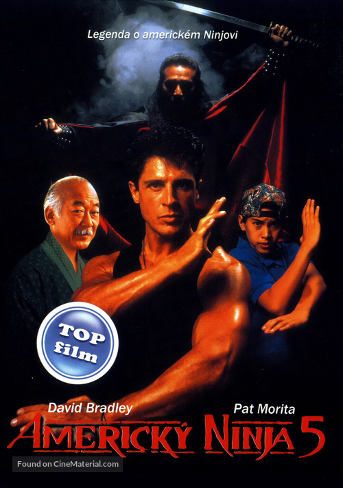 American Ninja V - Czech DVD movie cover