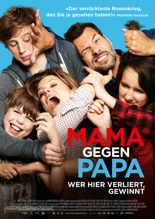 Papa ou maman - German Movie Poster