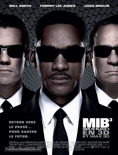 Men in Black 3 - French Movie Poster