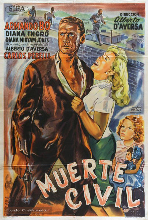 Muerte civil - Argentinian Movie Poster