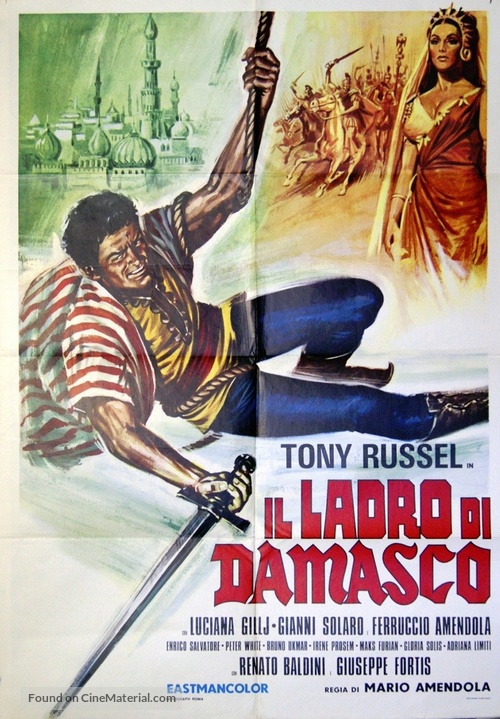 Il ladro di Damasco - Italian Movie Poster