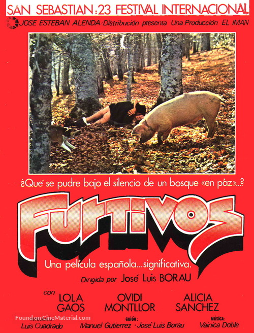Furtivos - Spanish Movie Poster