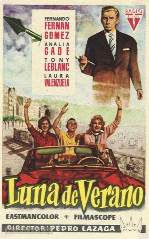 Luna de verano - Spanish Movie Poster