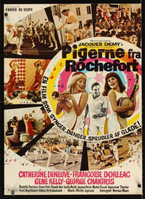 Les demoiselles de Rochefort - Dutch Movie Poster