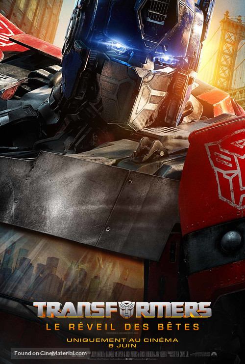 Transformers: Rise of the Beasts - Canadian Movie Poster