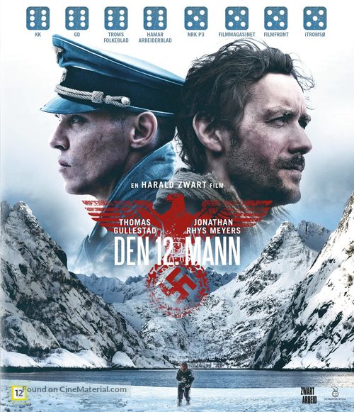 Den 12. mann - Norwegian Blu-Ray movie cover