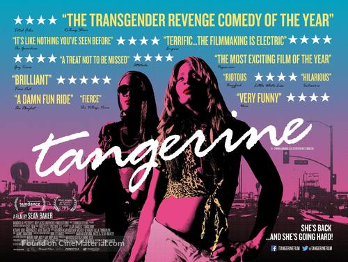Tangerine - British Movie Poster