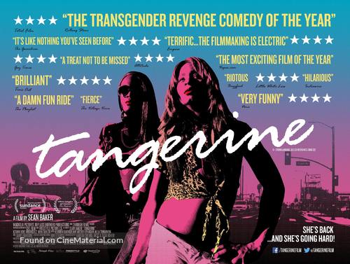 Tangerine - British Movie Poster