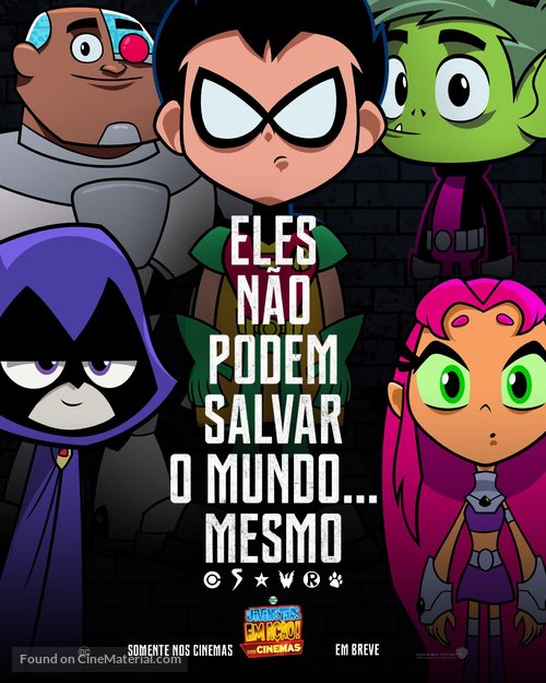 Teen Titans Go! To the Movies - Brazilian Movie Poster