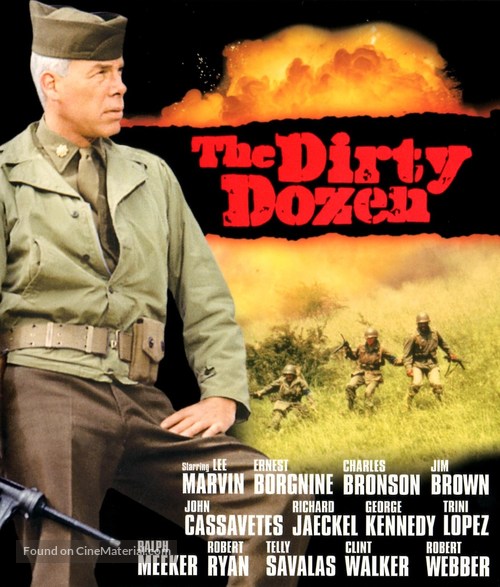 The Dirty Dozen - Blu-Ray movie cover