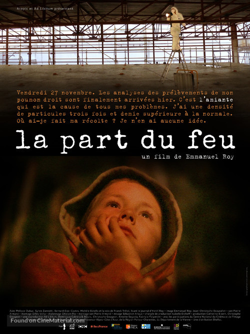 La part du feu - French Movie Poster