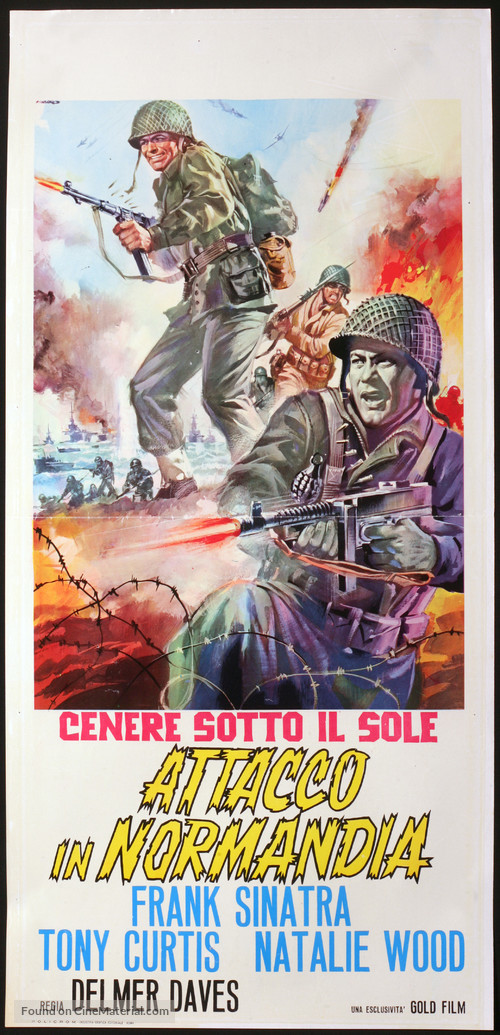 Kings Go Forth - Italian Movie Poster