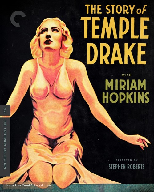 The Story of Temple Drake - Blu-Ray movie cover