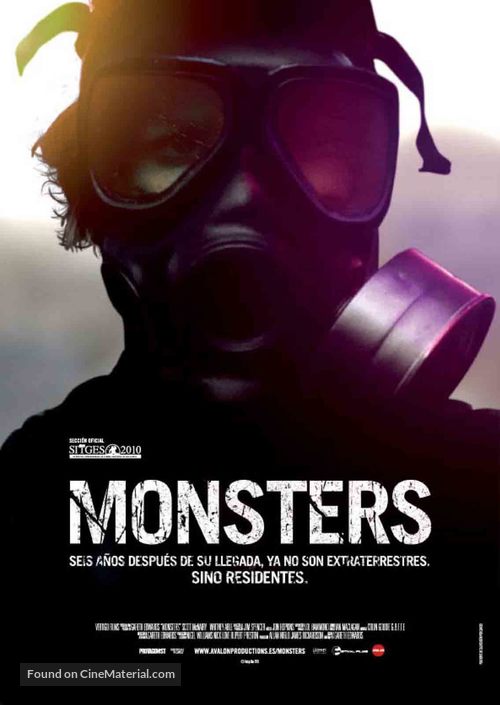 Monsters - Spanish Movie Poster