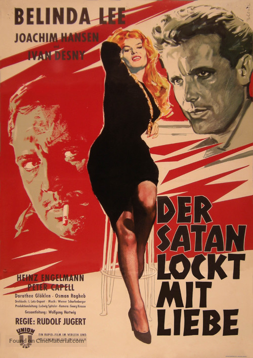 Der Satan lockt mit Liebe - German Movie Poster