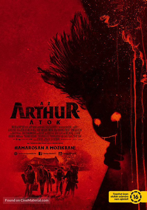 Arthur, mal&eacute;diction - Hungarian Movie Poster