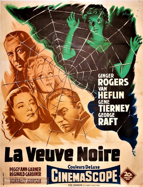 Black Widow - French Movie Poster
