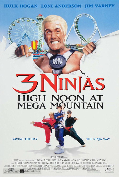 3 Ninjas: High Noon at Mega Mountain - Movie Poster