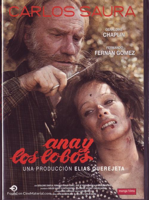 Ana y los lobos - Spanish VHS movie cover