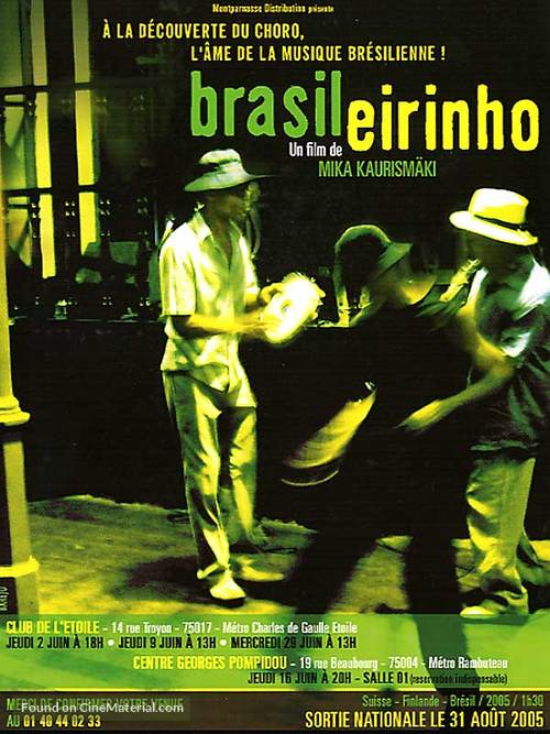 Brasileirinho - French Movie Poster