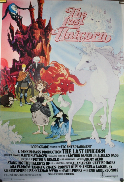 The Last Unicorn - Movie Poster
