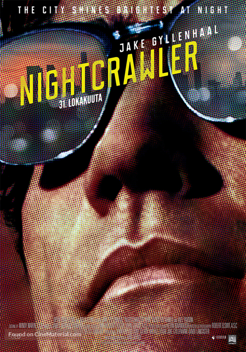 Nightcrawler - Finnish Movie Poster
