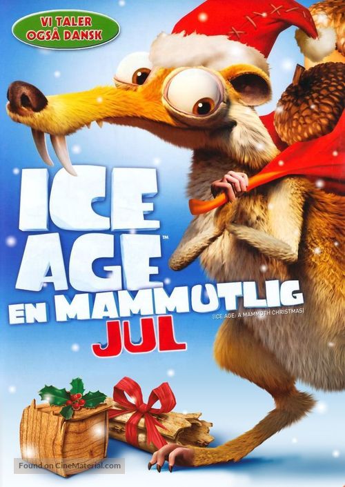 Ice Age: A Mammoth Christmas - Danish DVD movie cover