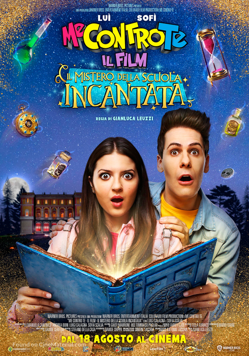 Me contro te - Il mistero della scuola incantata - Italian Movie Poster