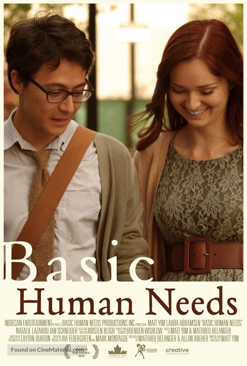 Basic Human Needs - Canadian Movie Poster